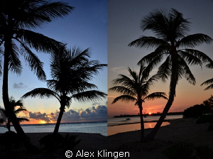 Sunrise, sunset, same beach, same day. by Alex Klingen 